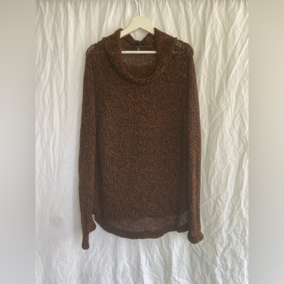 Eileen Fisher Nutmeg ORGANIC COTTON LINEN BOX-TOP Size XL - Picture 2 of 16